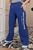 Жіночі брюки карго колір т.синій р.46/48 450376 450376 фото