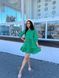 Жіноча сукня із софту колір зелений р.42/46 453417 453417 фото 5