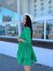 Жіноча сукня із софту колір зелений р.42/46 453417 453417 фото 9