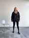 Жіноча двостороння куртка колір чорний-бежевий р.універсальний 454222 454222 фото 9