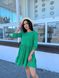 Жіноча сукня із софту колір зелений р.42/46 453417 453417 фото 3