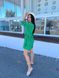 Жіноча сукня із софту колір зелений р.42/46 453417 453417 фото 10