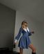 Жіноча сукня вільного крою колір блакитний р.42/44 452519 452519 фото 11