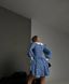 Жіноча сукня вільного крою колір блакитний р.42/44 452519 452519 фото 6