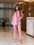 Женский брючный костюм лавандового цвета на подкладке размер р.40 372861 372861 фото