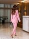 Женский брючный костюм лавандового цвета на подкладке размер р.40 372861 372861 фото 6