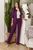 Женский стильный брючный костюм из костюмной ткани средней плотности размер фиолетового цвета р.42/44 374585 374585 фото