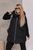 Женская жилетка с капюшоном цвет черный р.50/52 452526 452526 фото