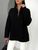 Жіночий светр із блискавкою із жаккардової в'язки колір чорний р.42/46 441552 441552 фото