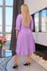 Жіноча сукня із софту колір лавандовий р.54/56 455273 455273 фото 2
