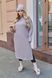 Жіноча туніка сукня з ангори вільного крою бежевого кольору 387069 387071 фото 1