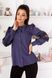 Жіноча блуза з рукавами з мереживом розмір фіолетового кольору р.48/50 374547 380939 фото 1