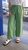 Женские брюки из креп-жатки цвет олива р.48/50 456154 456154 фото