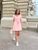 Жіноче літнє плаття поло персикового кольору 363238 384710 фото