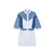 Жіноча сукня з клаптиків "PRO СПРАВЖНІСТЬ" колір блакитний р.L 445708 445708 фото 6