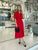 Жіноча сукня вільного крою колір червоний р.42/44 452305 452305 фото