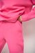 Жіночий теплий спортивний костюм колір барбі р.M 443445 443445 фото 4