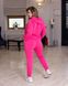 Жіночий спортивний костюм рожевого кольору р.52 396909 396907 фото 1