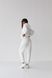 Жіночий костюм худі+джогери колір білий р.S 454291 454291 фото 9