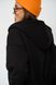 Жіночий костюм двійка з брюками палаццо колір чорний р.XL 449556 449556 фото 5