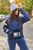 Жіночий теплий спортивний костюм двійка колір джинсовий р.50/52 445471 445471 фото