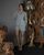 Жіночий піжамний костюм двійка Valentina колір світло-сірий р.L 450189 450189 фото