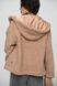 Женская куртка Тедди барашек скапюшоном цвет капучино р.L/XL 450902 450902 фото 2