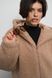 Женская куртка Тедди барашек скапюшоном цвет капучино р.L/XL 450902 450902 фото 6