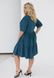 Жіноча сукня вільного крою колір морська хвиля р.50/52 459072 459072 фото 2