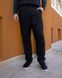 Чоловічі зимові штани з плащової тканини утеплені колір чорний р.48/50 447421 447421 фото 1
