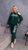 Жіночий костюм-двійка колір зелений р.48/50 452180 452180 фото