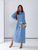 Жіноча сукня вільного крою з ангори колір блакитний р.42/46 449491 449491 фото