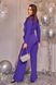 Жіночий костюм брюки та жакет колір фіолетовий р.42 447385 447385 фото 4