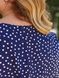 Жіночий комбінезон із шортами колір синій р.48/50 436974 436974 фото 4