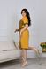 Жіноча сукня прямого фасону колір жовтий р.48/50 432783 432783 фото 3