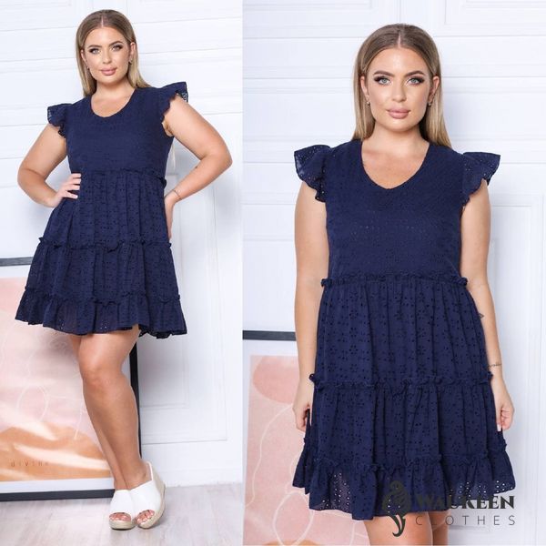 Жіноча літня сукня темно-синього кольору 290603 290603 фото