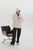 Женская куртка Тедди барашек скапюшоном цвет молочный р.L/XL 450901 450901 фото