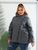 Жіноча демісезонна куртка колір графіт р.48/50 440492 440492 фото