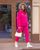 Жіночий теплий спортивний костюм рожевого кольору р.48/50 380770 380770 фото