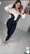 Жіночі лосини з мікродайвінгу колір чорний р.50/52 450534 450534 фото 1