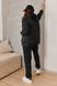 Жіночий костюм трійка з жилеткою колір чорний р.42/44 454207 454207 фото 3