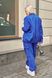 Жіночий костюм-двійка колір електрик р.2XL 440068 440068 фото 3