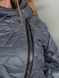 Жіноча демісезонна куртка колір графіт р.48/50 440492 440492 фото 3