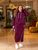 Жіночий спортивний костюм зі спідницею колір винний р.48/50 450206 450206 фото