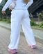 Жіночі брюки карго колір білий р.42/44 440156 440156 фото 5