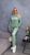 Жіночий костюм-двійка колір оливка р.48/50 452176 452176 фото