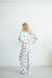 Жіноча піжама «Серденько» колір білий р.M/L 442587 442587 фото 5