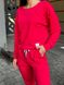Жіночий спортивний костюм-двійка колір червоний р.42/44 452801 452801 фото 4