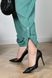 Жіночі брюки із мікровельвету колір ментол р.52/54 453885 453885 фото 4