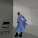 Жіноча сукня міді колір блакитний р.46/48 459426 459426 фото 3